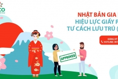 NHẬT BẢN GIA HẠN HIỆU LỰC CỦA GIẤY CHỨNG NHẬN TƯ CÁCH LƯU TRÚ (COE)