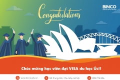 Ballot 462 Úc lần 2 đã mở. Chúc mừng thêm 6 học sinh BINCO đã được chọn